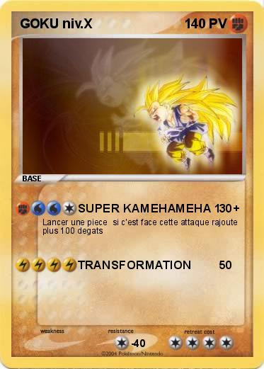 Pokemon GOKU niv.X      