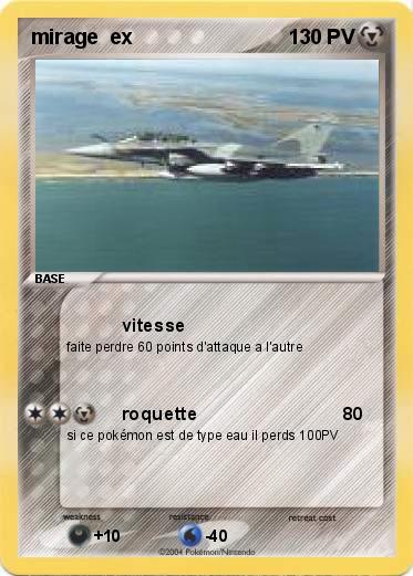Pokemon mirage  ex 
