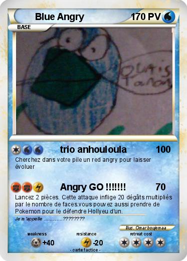 Pokemon Blue Angry