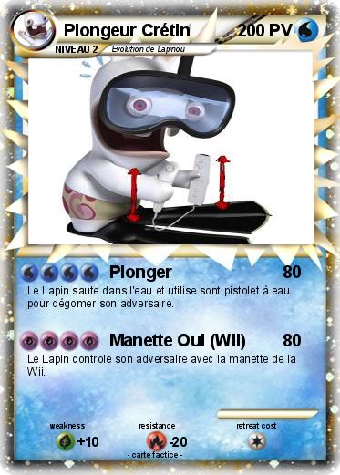 Pokemon Plongeur Crétin