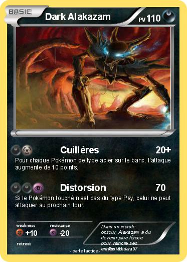 Pokemon Dark Alakazam