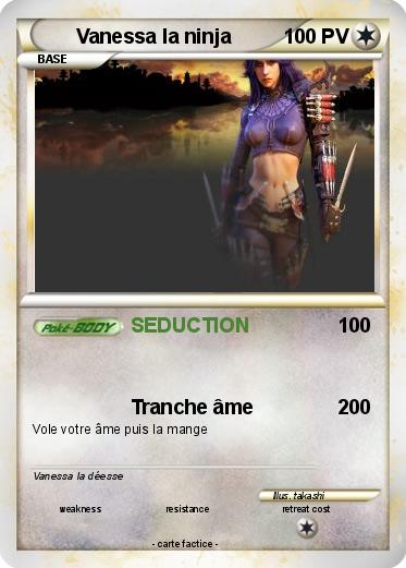 Pokemon Vanessa la ninja