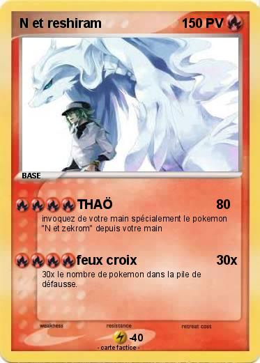 Pokemon N et reshiram