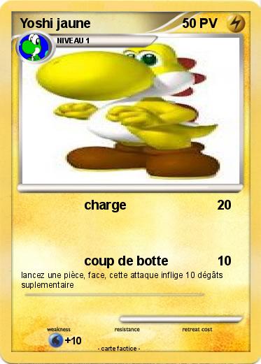 Pokemon Yoshi jaune