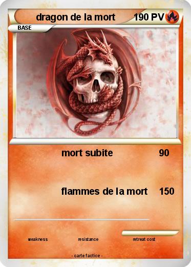 Pokemon dragon de la mort