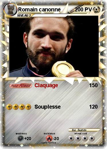 Pokemon Romain canonne