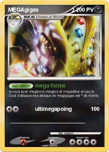 Pokemon MEGAgigas                      3