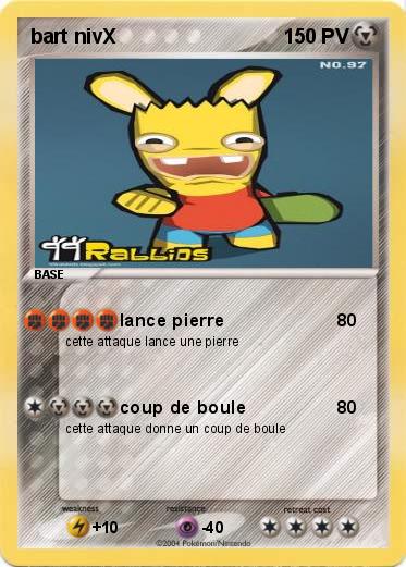 Pokemon bart nivX