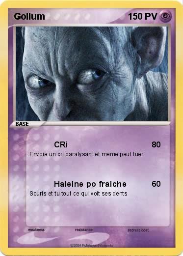Pokemon Gollum