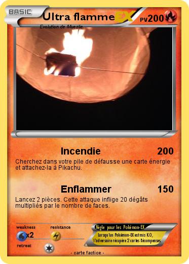 Pokemon Ultra flamme