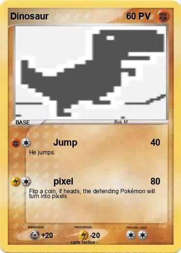 Pokemon Dinosaur