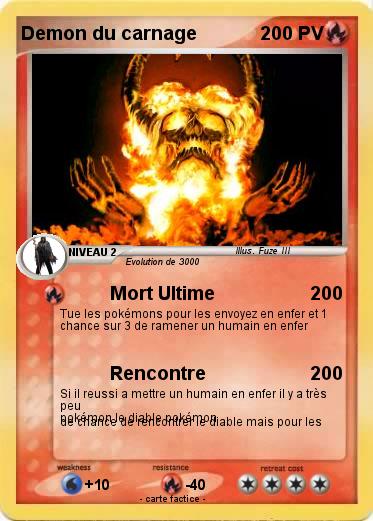 Pokemon Demon du carnage