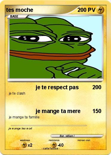 Pokemon tes moche