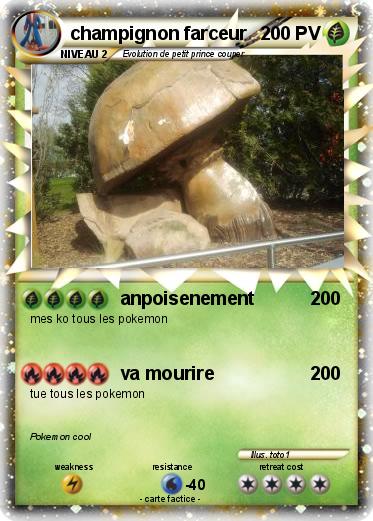 Pokemon champignon farceur