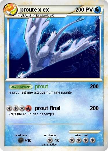 Pokemon proute x ex