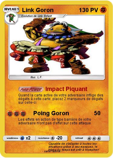 Pokemon Link Goron