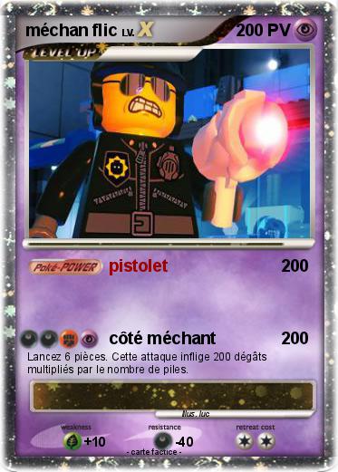 Pokemon méchan flic