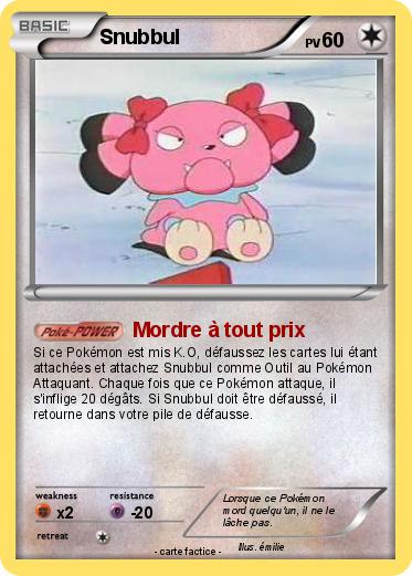 Pokemon Snubbul