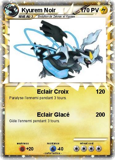 Pokemon Kyurem Noir