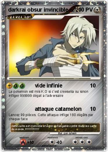 Pokemon darkrai obsur invincible