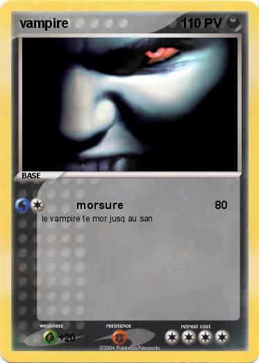 Pokemon vampire