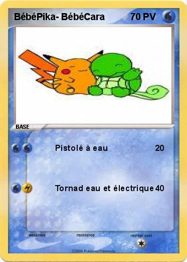 Pokemon BébéPika- BébéCara