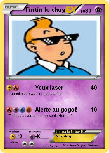 Pokemon Tintin le thug