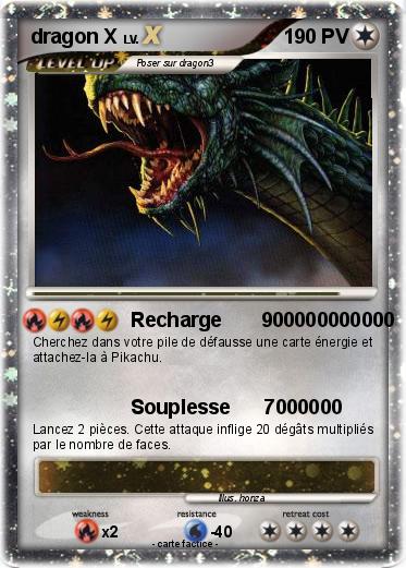 Pokemon dragon X