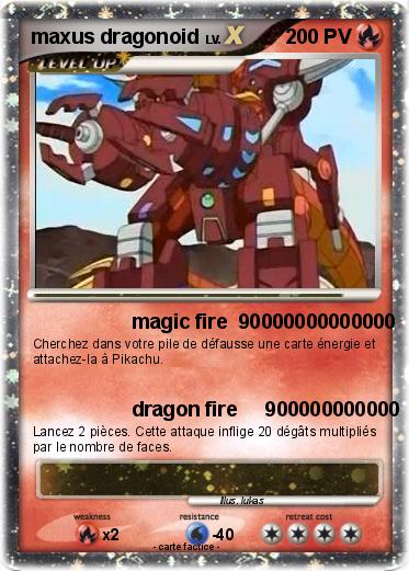 Pokemon maxus dragonoid