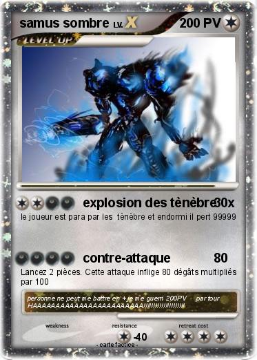 Pokemon samus sombre