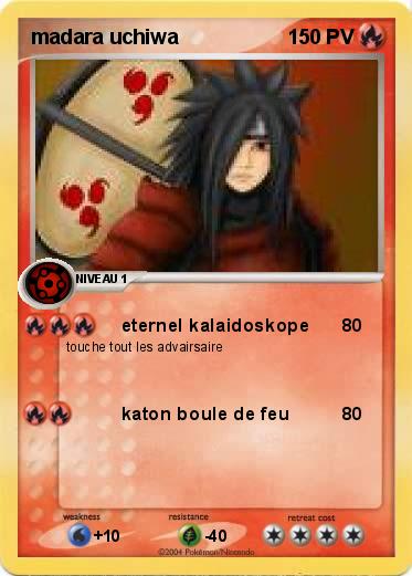 Pokemon madara uchiwa