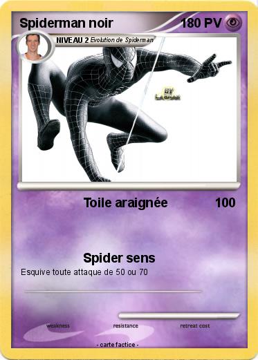 Pokemon Spiderman noir