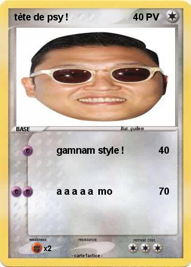 Pokemon tète de psy !