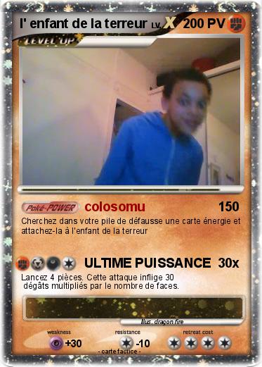 Pokemon l' enfant de la terreur