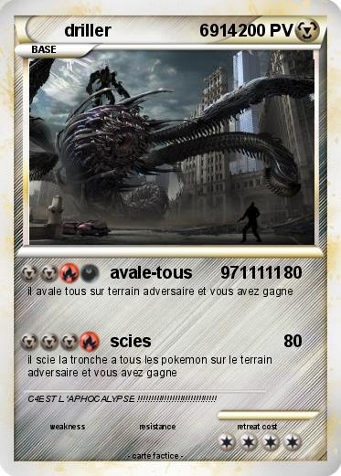 Pokemon driller                   6914