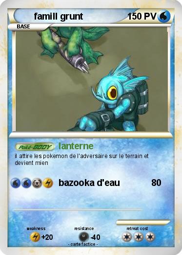 Pokemon famill grunt
