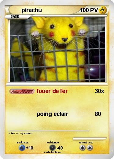 Pokemon pirachu