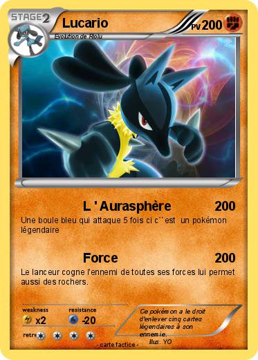 Pokemon Lucario