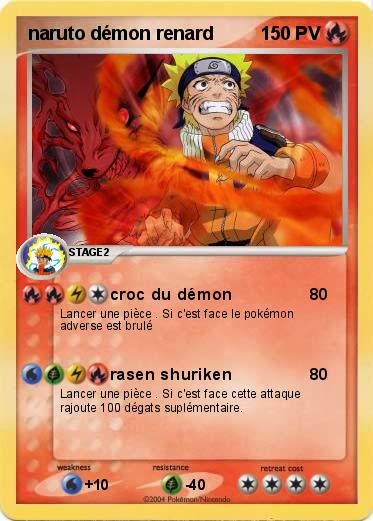 Pokemon naruto démon renard