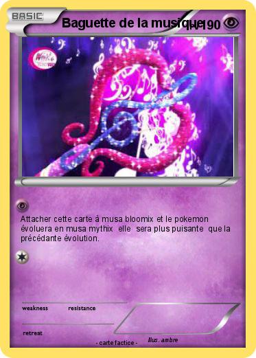 Pokemon Baguette de la musique