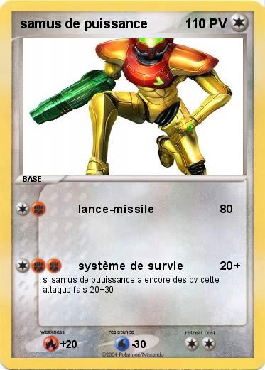 Pokemon samus de puissance