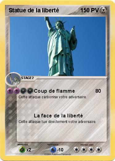 Pokemon Statue de la liberté