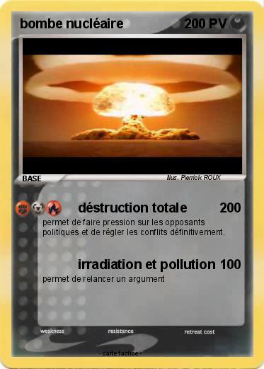 Pokemon bombe nucléaire