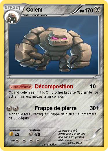 Pokemon Golem