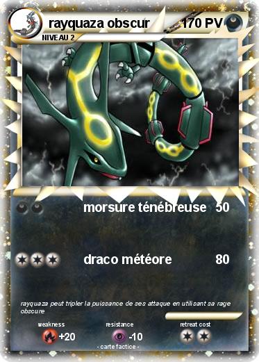 Pokemon rayquaza obscur