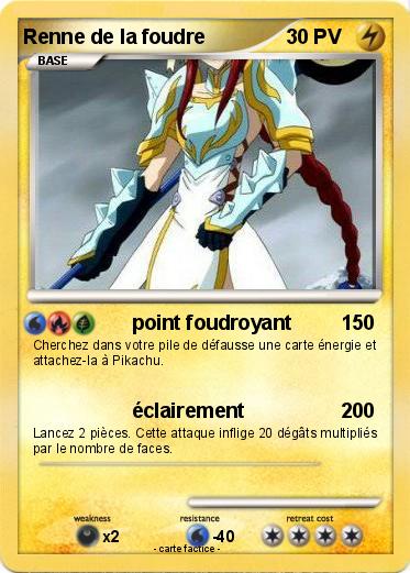 Pokemon Renne de la foudre