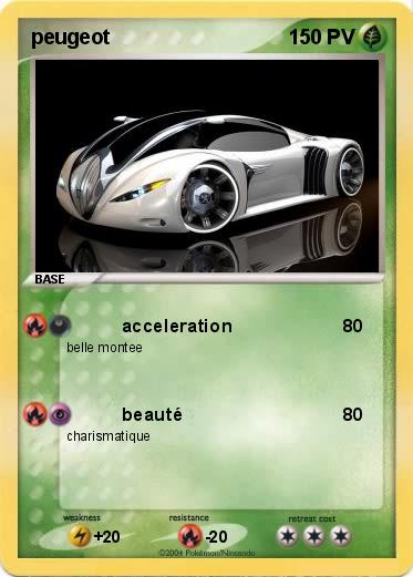 Pokemon peugeot 