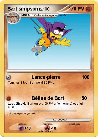Pokemon Bart simpson