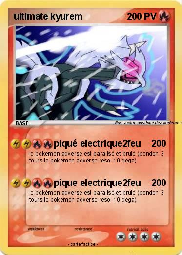 Pokemon ultimate kyurem