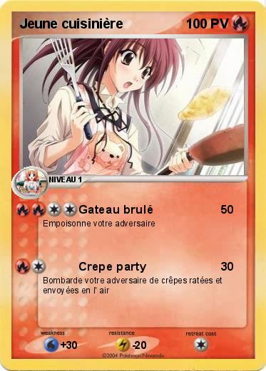 Pokemon Jeune cuisinière